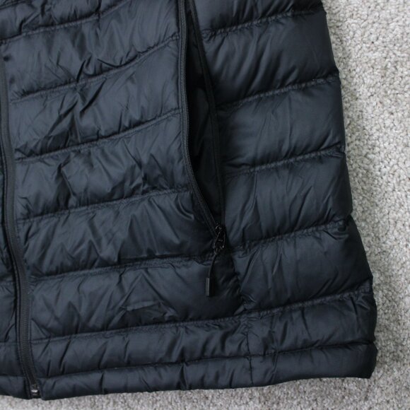 Mountain Hardwear Puffer Vest Mens XL Black Goose Down Quilted Full Zip Jacket - Picture 7 of 14